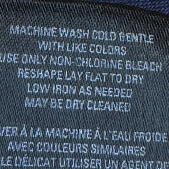 Maeve Anthropologie Faux Wrap Petal Pop Pencil Skirt Stretch Navy Pink Size 8 - Picture 10 of 11